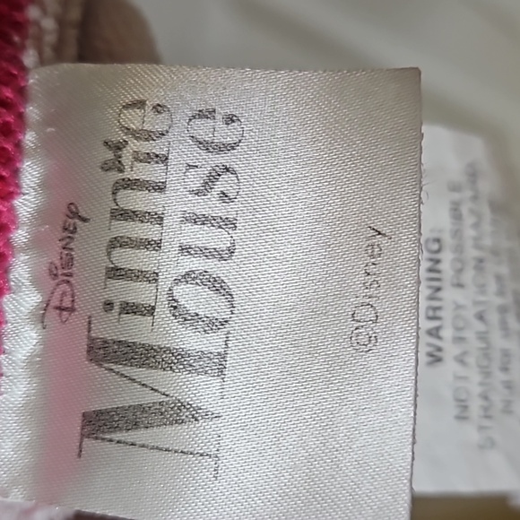 Disney Minnie Mouse Terry Cloth Hooded Ears Polka Dots Bow Dress Up Towel Daisy - Picture 3 of 9